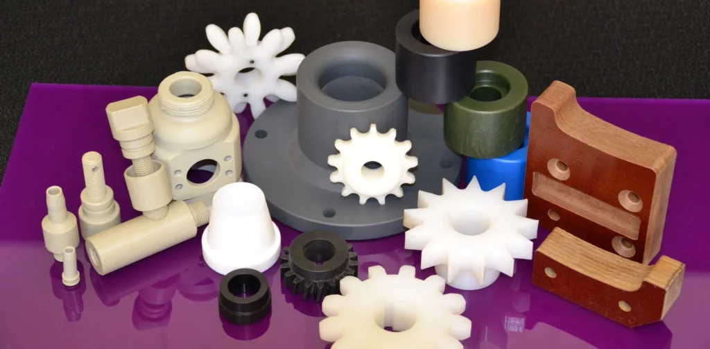 Performance engineered plastic products and precision machined components